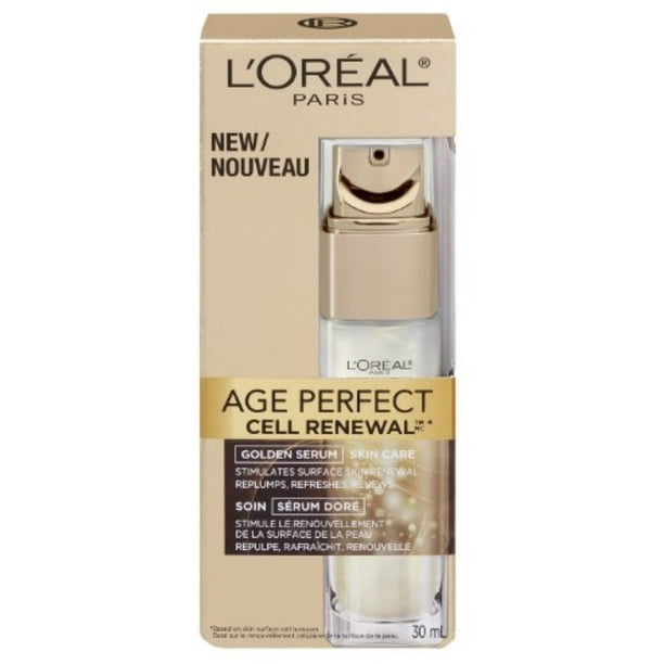 L'Oreal Paris Age Perfect Cell Renewal Golden Serum 1 oz ...