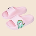 thumbnail image 4 of IVEYRTF Kids Slides Shoes Non Slip Thick Sole Casual Solid Color Home Slippers Bathroom Indoor Summer Comfort Breathable Slide Sandals, 4 of 7
