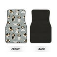 thumbnail image 2 of Honeii Funny Beagle Active Dog Print Car Foot Mat Four-Piece Set - Front & Rear Universal Car Floor Mats for SUVs, Trucks, Sedans, 2 of 7