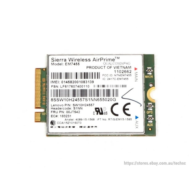 Lenovo ThinkPad EM7455 4G LTE Mobile Broadband