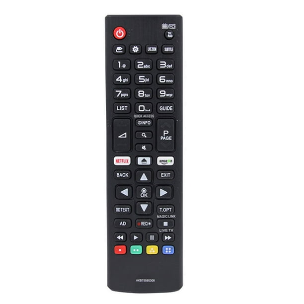 Methold Reemplazo del control remoto ABS 3D para AKB75095308 Sistemas de cine en casa