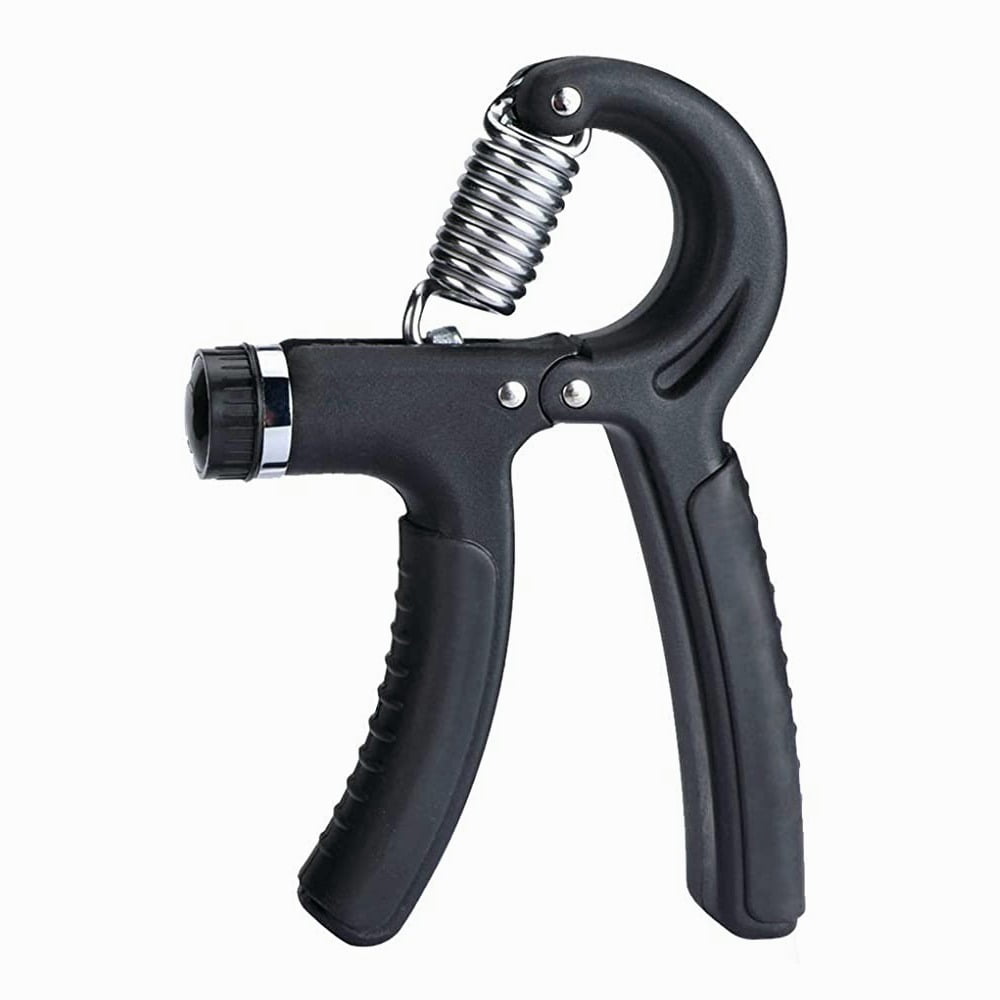 5PCS Resistance Hand Gripper Kit, Forearm Grip Adjustable Hand Grip Exerciser Strengthener Workout Set Finger Stretcher Trainer Grip Strength Ring & Stress Relief Grip Ball for Athletes Musicians