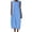 Sky Blue, variant on 2026 Summer Dress for Women Solid Color Pocket Sleeveless A-Line Swing Dress for Vacation or Lounge