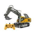 thumbnail image 2 of ABPWLY Remote Control Excavator Toy With 360 Rotation Rechargeable 13Channel Metal Hydraulic Excavator Remote Control Excavator With Sound Light Clearance Kids Toys Canada Days Kids Toys, 2 of 8