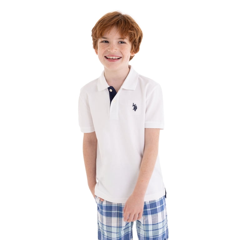 U.S. Polo Assn. Boys Pique Polo Shirt photo 8