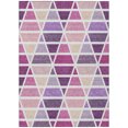 thumbnail image 2 of Addison Rugs Chantille Indoor/Outdoor Transitional Geometric Pink Machine Washable Rectangle Rug, 9' x 12', 2 of 8