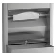thumbnail image 2 of Bobrick B-3942 Semi Recessed Paper Towel Dispenser And Waste Receptacle - Stainless Steel, 2 of 2