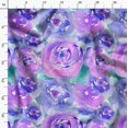 thumbnail image 3 of Soimoi Viscose Chiffon Fabric Rose Watercolor Print Fabric by Yard 42 Inch Wide, 3 of 6