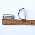 thumbnail image 3 of Thinsony Stainless Steel Dive Weight Belt Keeper D Rings for 5cm Webbing Strong and Resilient Style A 1Set, 3 of 6