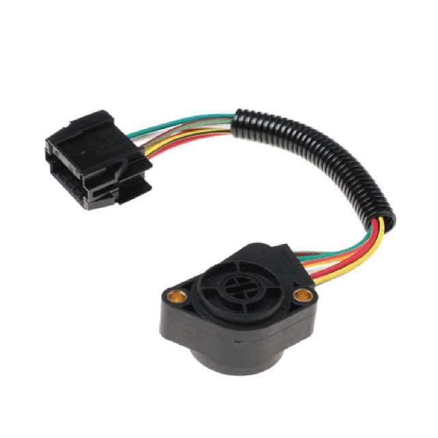 Sensor de velocidad del pedal del acelerador Sensor de posición del acelerador para camión 3985226 20893503 21915486 8262797 Negro, Negro