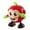 Dark Red, variant on Toddlers Dancing Toy Recording Pineapple Toy Electric Dancing Toy with Led Light Music Recording Pineapple Elephant Fries Design Crawling
