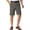 Dark Gray, variant on SwiftWear Men's Breathable Quick-Dry Cargo Shorts with Pockets & Zipper - Comfortable Summer Casual Outdoor Short Pants
