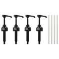 thumbnail image 1 of Paquete de 4 negro 8 ml Dispensador de bombas de jarabe Bomba ideal para jarabes de café Monin Conos de nieve Sabores y Mo, 1 of 5