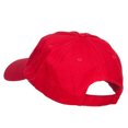 thumbnail image 3 of Boston Terrier Dog Face Embroidered Cap - Red OSFM, 3 of 5