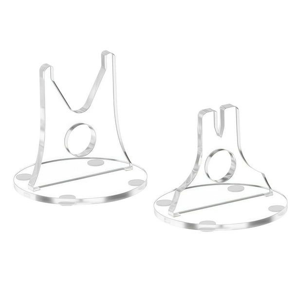 Soporte para colecciones, vitrina de mesa, almacenamiento para coleccionistas resistente al desgaste, acrílico. transparente