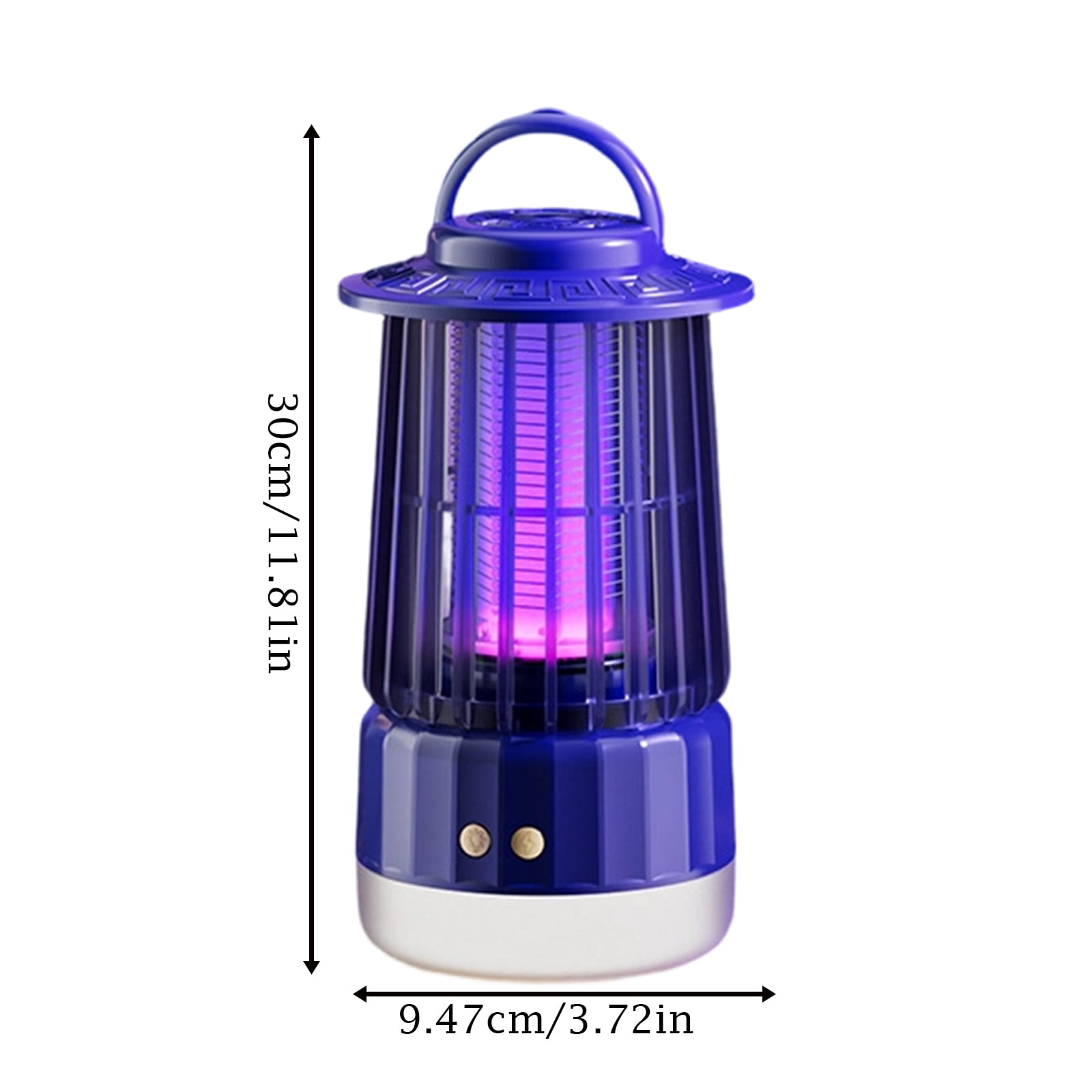 Indoor for Home, 2-In-1 Rechargeable Bug Light Indoor and Mosquito Zapper Outdoor, Portable Led Rechargeable Light for Patio Camping Home Kitchen, Solution for Flying Insects