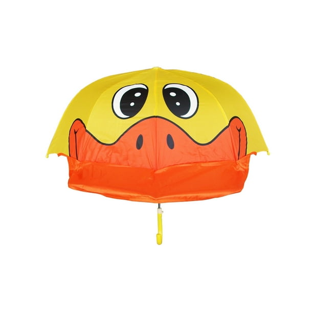 Rainstoppers Rainstoppers Unisex Kids Yellow Duck Standard Pop Up Design Manual Open Umbrella Walmart Com Walmart Com