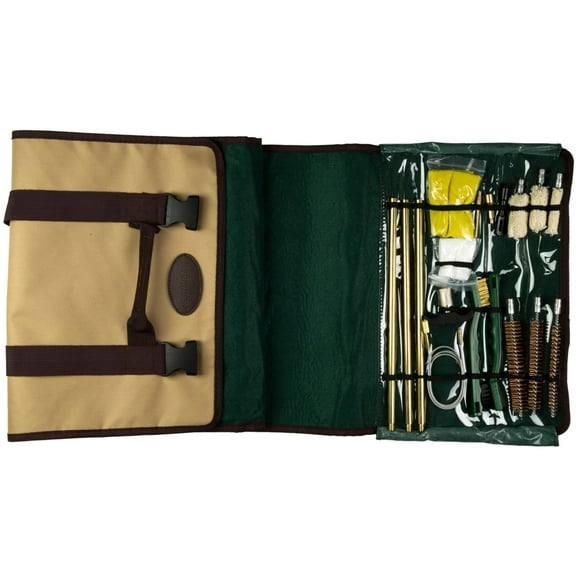 Remington Accessories 15806 Rollup Cleaning Kits Shotgun Firearm Type Pistol Bronze Bristle 17 Pieces