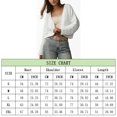 thumbnail image 3 of Yesfashion Womens Cardigan Sweater Casual Open Front Button Down Long Sleeve Knit Sweaters Fall Outerwear, 3 of 3