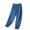 Z21 Dark Blue, variant on Mifsaly Girls Denim Jogger Pants Kids Cute Cinched Ruffle Ankle Jeans Elastic Waist Loose Fit Lightweight Chambray Trousers with Pockets