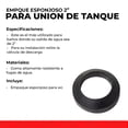 thumbnail image 2 of EMPAQUE ESPONJOSO TANQUE TAZA 2" Coflex P-B7100, 2 of 5