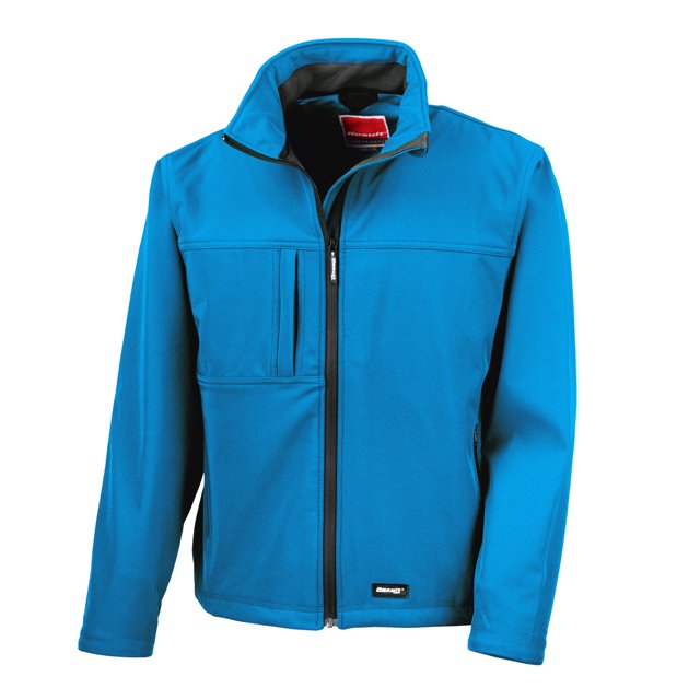 Result - Cazadora / Chaqueta softshell 3 capas Modelo Premium hombre caballero (Impermeable, cortavientos y transpirable) (Azul celeste) Result UTBC2046_azureblue
