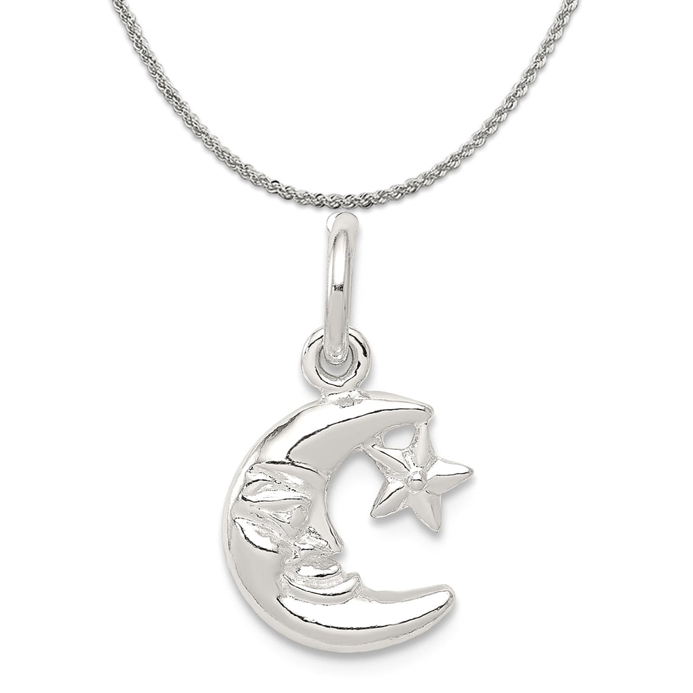 Half Moon Crescent Charm Fit Pandora Celestial Charm Sterling Silver Gold Moon /& Stars Charm Sterling Moon Moon Jewelry Stars Charm