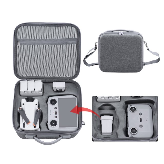 Travel Carrying Case Storage Bag Hard Shell Protector for DJI Mini 3 Pro Drone and Accessories