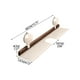 thumbnail image 1 of Organizador de lavabo de baño con ventosa, estante de almacenamiento sin orificios para lavabo, construcción de color blanco, impermeable, duradero, fácil de instalar, herramienta que ahorra espacio, 1 of 4