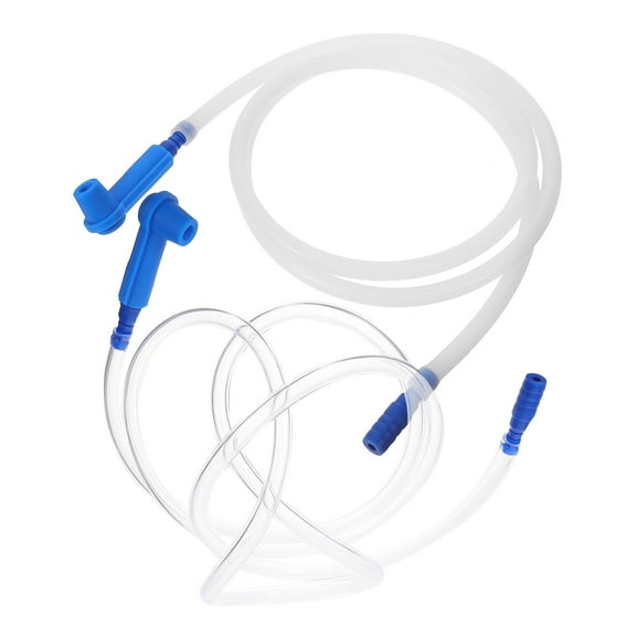 2pcs Brake Bleeder Kit with 1.5 Meter and 1.2 Meter Hoses for Car Brake Fluid Bleeding Replacement