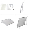 thumbnail image 6 of Awning for Door and Window, 40in Window Awning Door Canopy with UV Rain Snow Sunlight Resistance for Home and Patio, LJ3975, 6 of 8