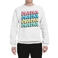 thumbnail image 2 of Wild Bobby Mama Mama Mama Unisex Crewneck Sweatshirt, 2 of 6