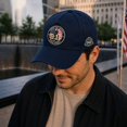thumbnail image 5 of WULMLEO 911 Memorial 25th Anniversary Caps 911 Memorial We Will Never Forget Cap Men Women American Flag Patriotic Baseball Hats B One Size, 5 of 6
