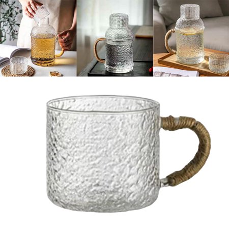 

Glass Tea Jug 2000ml with Handle Kitchen Cup