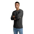thumbnail image 4 of GIRUNS Men's CrewNeck Sweater Slim Fit Lightweight Long sleeve Sweatshirts Soft Casual Pullover Sweater For Men, 4 of 5