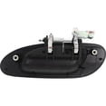 thumbnail image 5 of Rear Right (Passenger Side) Exterior Door Handle Compatible with 1999-2003 Acura TL Chrome Lever With Black Bezel Without Key Hole 72640S0KA01ZE Base Type-s New OE Replacement, 5 of 5