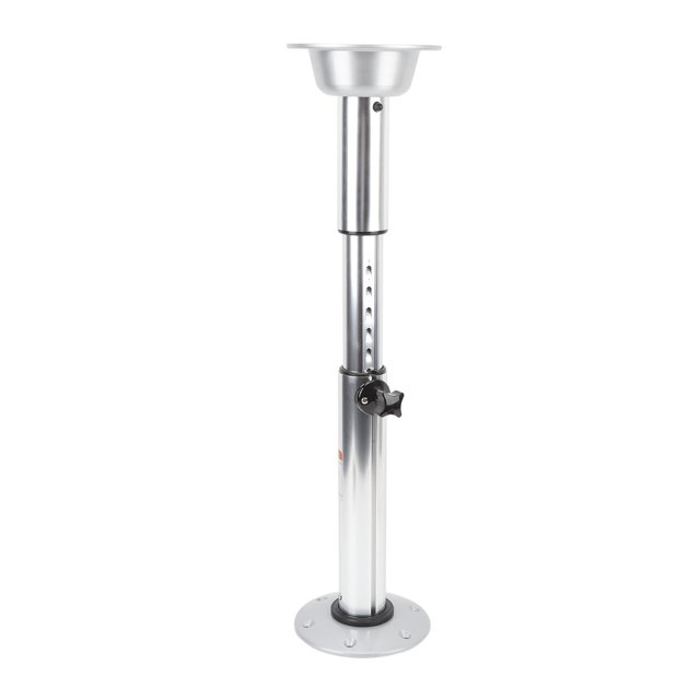 Pied de Table Télescopique, Alliage d'Aluminium Polyvalent Détachable Assemblage Facile Pied de Table RV pour Bateau