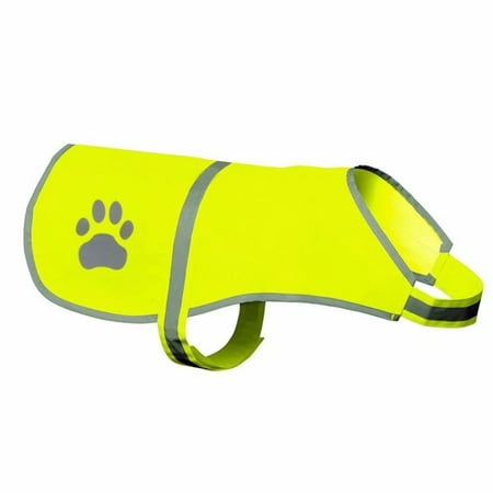 Dog Reflective Vest Harness Safety Protects Dogs From Cars & Hunting