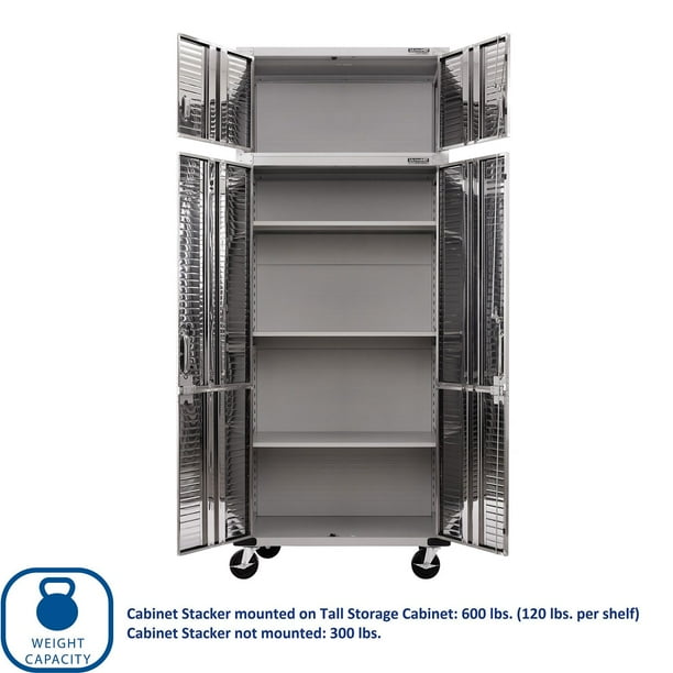 LBUILDDRAGONSCALE サーバイン 29-EY0818-16 Seville Classics UltraHD Cabinet Stacker, 36” W x 18” D x