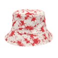 thumbnail image 1 of Mode Adulte Impression Parasol Chapeau Pêcheur Chapeau Bassin Chapeau Seau Extérieur, 1 of 4