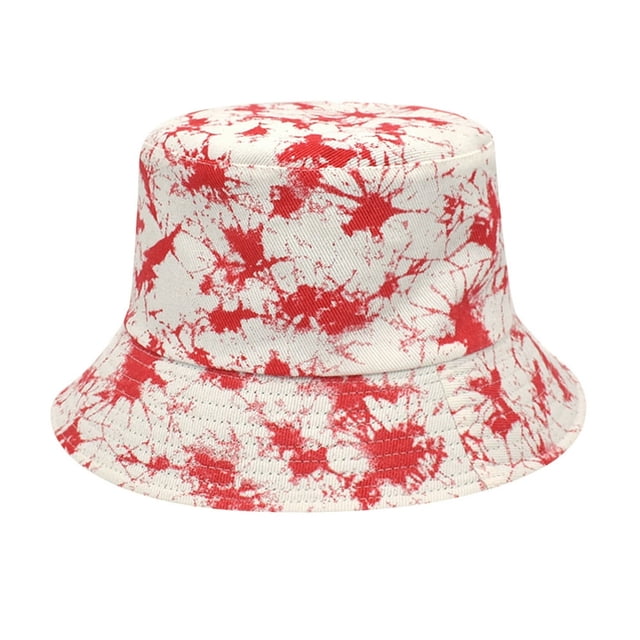 Mode Adulte Impression Parasol Chapeau Pêcheur Chapeau Bassin Chapeau Seau Extérieur