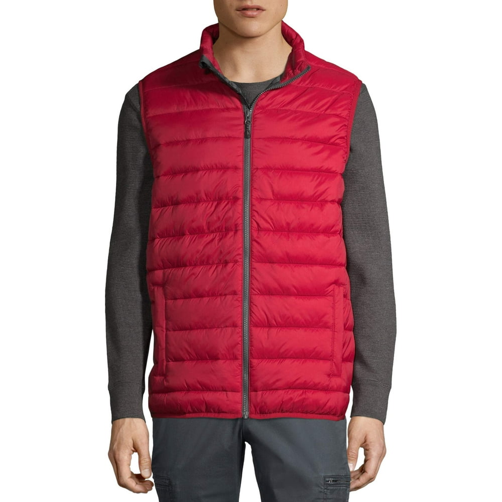 Swiss Tech SwissTech Men's and Big Men's Puffer Vest, up to Size 5XL