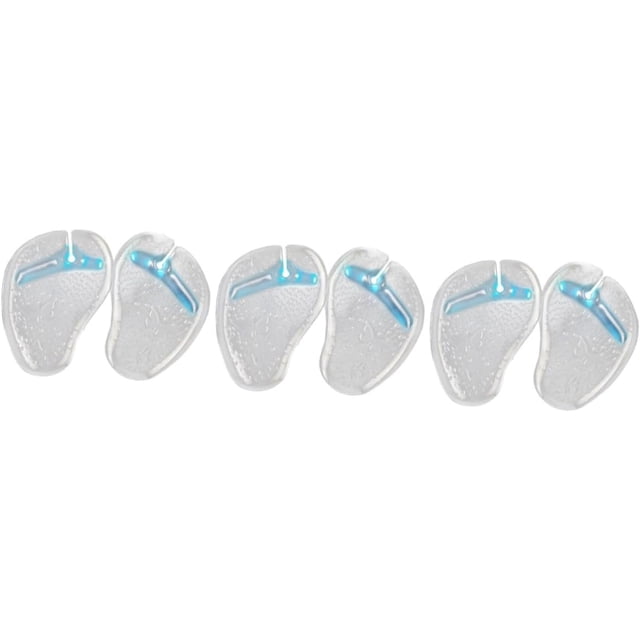 HUGFEGWE 3pcs Forefoot Pads Gel Slipper Pads Flip-Flops Pads CJB91-87704