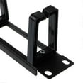 thumbnail image 5 of 19 Inch 1u Rack Cabinets Cable Management Network Organizer Hollow Metal Base Five Ring Detachable, 5 of 5