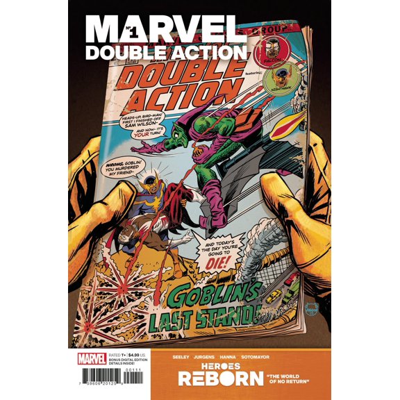 Heroes Reborn Marvel Double Action #1 Marvel Comics Comic Book