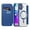 Darkblue, variant on Dteck Leather Wallet Case for iPhone 17 with Card Holder RFID Blocking Compatible with Magsafe TPU Transparent Back Shockproof Protective Phone Case for iPhone 17,Grey