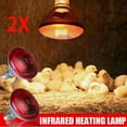 thumbnail image 5 of 2PCS INFRA RED HEAT BULB LAMP RUBY 250W Poultry Chick Brooder Lambs Livestock, 5 of 9
