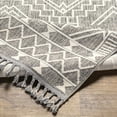 thumbnail image 5 of Hauteloom Reyn Living Room, Bedroom Area Rug - Bohemian, Transitional - Medium Gray, Cream, Charcoal - 6'7" x 9', 5 of 6