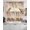 Orange Green Beige, variant on Vintage Pumpkins Fall Swag Curtains for Living Room/Bedroom Windows, Thanksgiving Eucalyptus Leaves Falling Kitchen Curtains and Valances Set 36 Inch Length, Swags Valance Curtain Panels