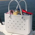 Bogg bag XL Hand Tote Simply Southern EVA Bogg Beach Bag Silicone Beach